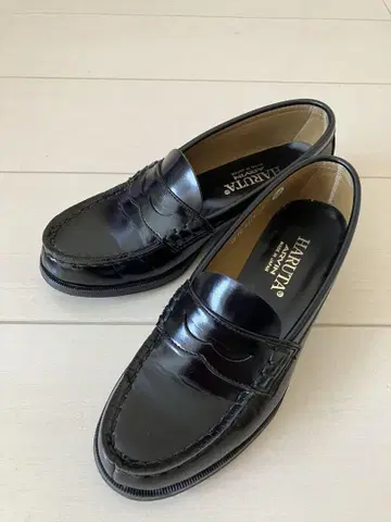 HARUTA 23.5cm 블랙 로퍼 새상품급