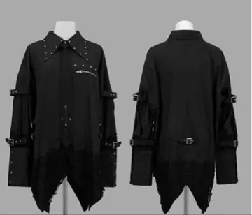 DimMoire 고딕 학원 본지티 셔츠 블랙