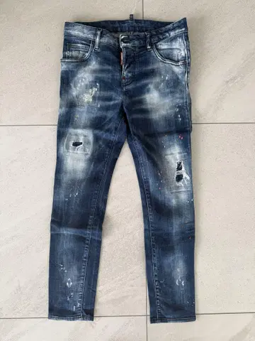 DSQUARED2 데미지 데님 팬츠 34