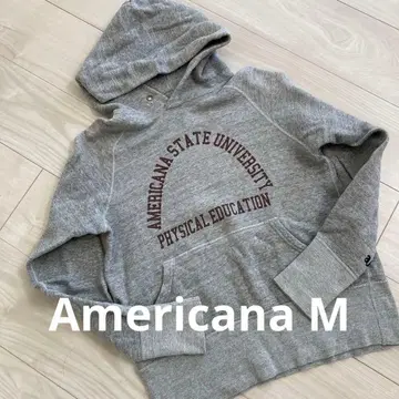 Americana // 후드 부착 후드티 M 새상품급