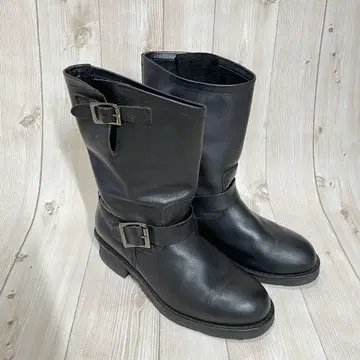 인기 호킨스 Hawkins 엔지니어 부츠 24 HW60041 블랙