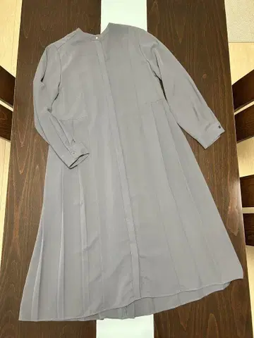 그린 레이블 리라싱 셔츠 원피스