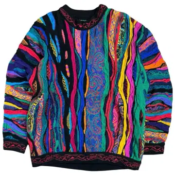 COOGI 90s 호주산 3D 니트 입체 코즈비 S 사이즈