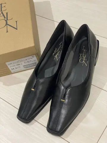 LE TALON 블랙 슈즈 24.0cm 르탈론