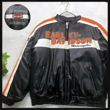 새상품급 여성용 할리데이비슨 라이더스 자수 로고 S 가죽 충전솜