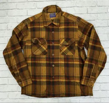 G782 PENDLETON 60년대 후반~70년대 초반 긴팔 울 셔츠