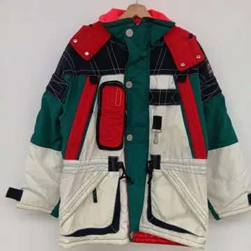 FILA 멀티 컬러 나일론 자켓