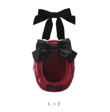 [ 고딕 나이트 ] 카메오풍 파우치 [ 니지누이 굿즈 ] 레드