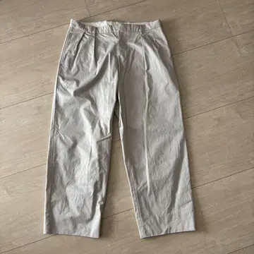 [ LE / 엘이 ] TWO TUCK Cotton Pants