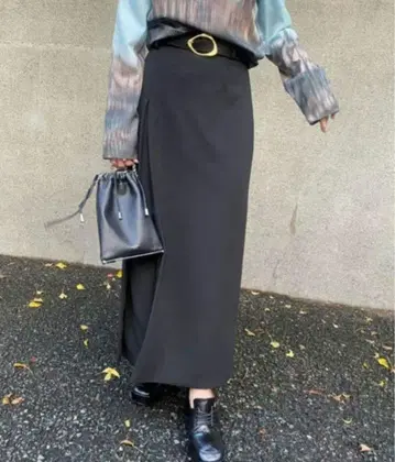 unusual buckle pleats skirt ameri