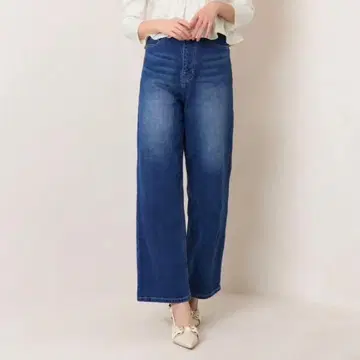 Her lip to Milano Wide-Straight Jeans