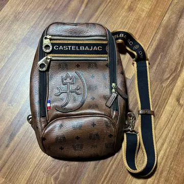 CASTELBAJAC 브라운 숄더백