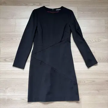TOMMY HILFIGER 블랙 무릎 기장 원피스 4