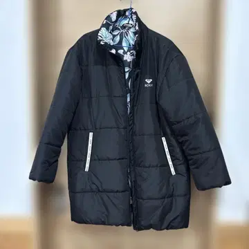 ROXY 블랙 다운 자켓 L 사이즈