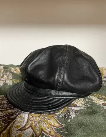 NEW YORK HAT 뉴욕햇 천연 가죽 헌팅 캡