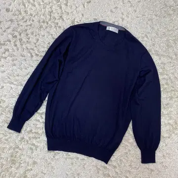 브루넬로쿠치넬리 크루넥 니트 캐시미어 네이비 48