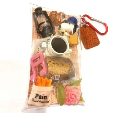 가챠 채움 캡슐 토이 스누피 Don 커피