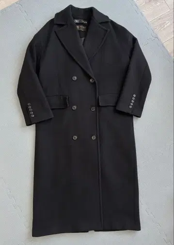 ZARA 롱 코트 체스터 코트 MANTECO 울