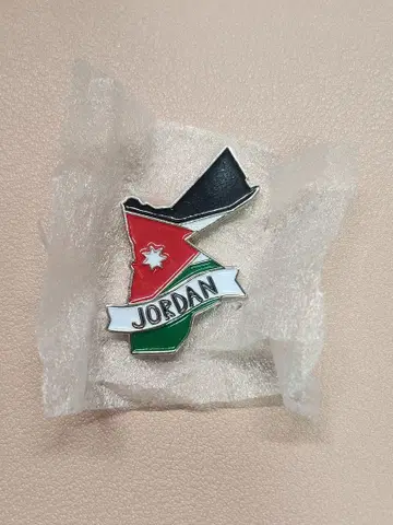 만박 요르단 핀 배지