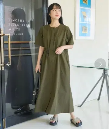 freak's store x thousand miles 5부 소매 원피스