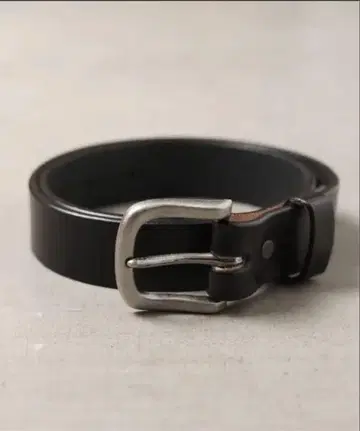 블랙 가죽 벨트 28inch