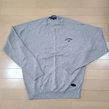 캘러웨이 그레이 스웨터 L 사이즈