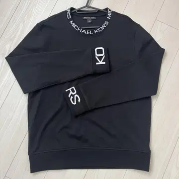 MICHAEL KORS 로고 블랙 트레이닝복