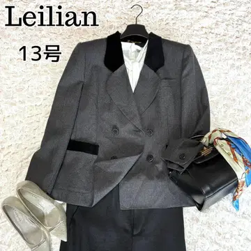 [ 빅 사이즈 ] 레리안 13호 더블 울 자켓 그레이 벨로아