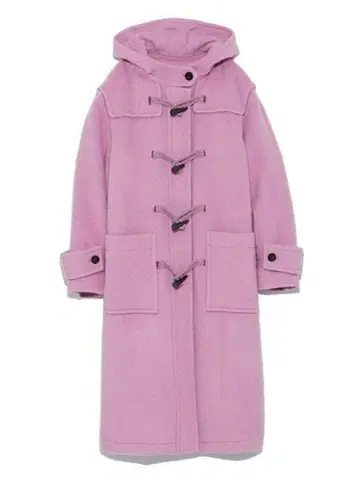 snidel 컬러 샤기 더플 코트 0 핑크 아우터 여성용