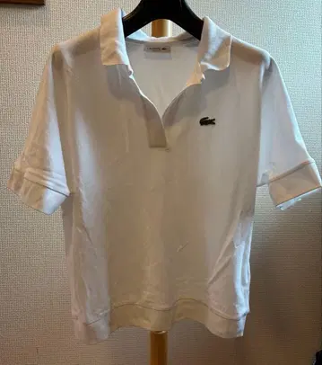Lacoste 화이트 피케 셔츠 반팔