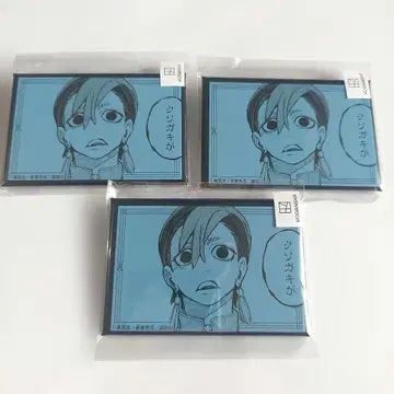 가치액터 잔카 마루쿠지 스퀘어 캔뱃지 3개 세트