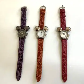 [z599] 미키형 쿼츠 손목시계 3세트