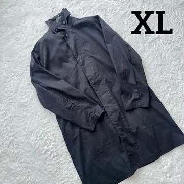 [ 레어 ] 레미레리프 빔즈 별주 A라인 발마칸 코트 네이비 XL