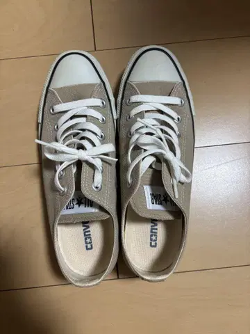CONVERSE 베이지 스니커즈 25cm