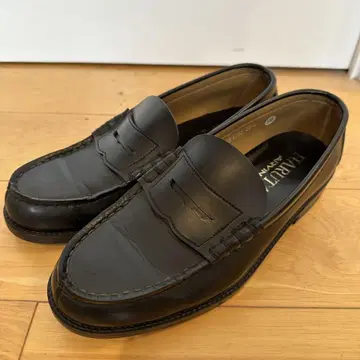 HARUTA ARVIN 하루타 로퍼 25.5cm 6550 블랙 일본제