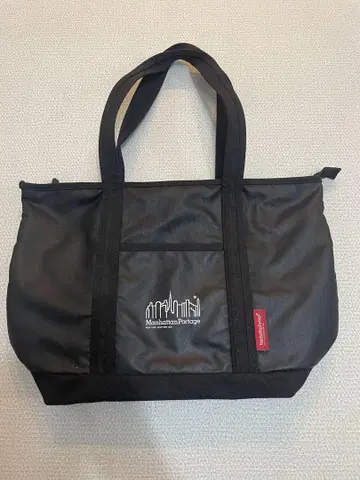 Manhattan Portage 블랙 토트백