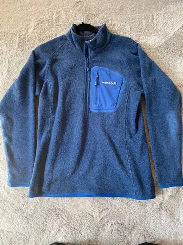 mont-bell 플리스 자켓 S 네이비