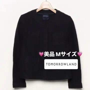 새상품급 [ TOMORROWLAND ] 노카라 자켓 38 M 사이즈