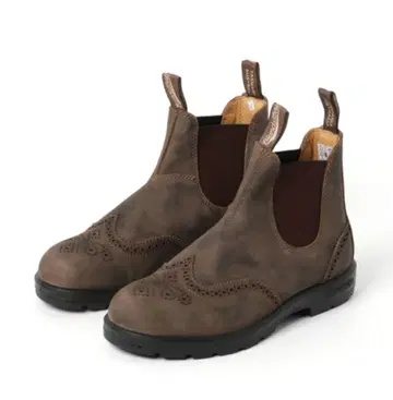 블런드스톤 사이드 고어 부츠 윙팁 UK