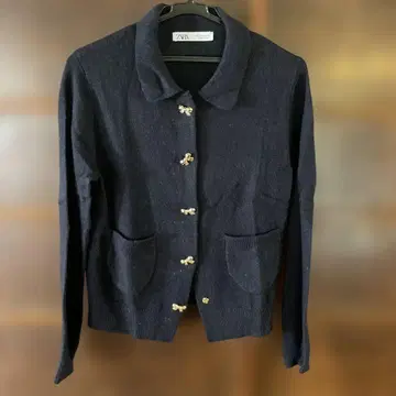 ZARA 네이비 가디건