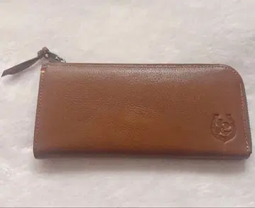 브라운 가죽 장지갑 다코타 미키 디즈니