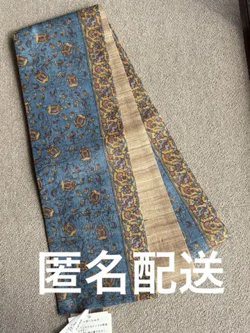 갤러리 린 타싸 실크 반폭 오비 미사용 새상품