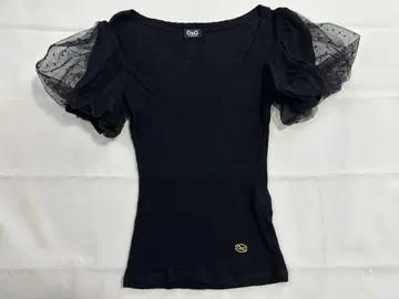 [ 새상품급 ] D&G 블랙 V넥 S
