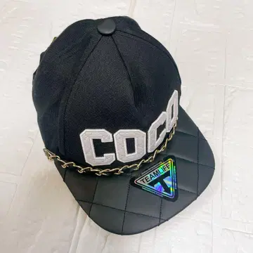 COCO 로고 부착 캡 TEAMLIFE 남녀 공용 즉시 구매 선착순