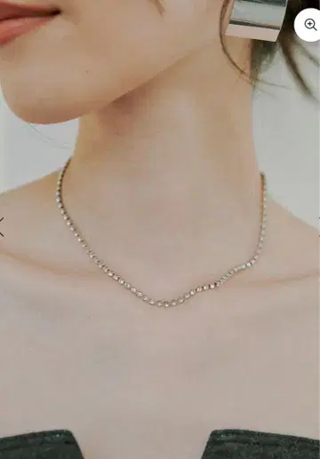 [ 현행 모델 ] anuans 다이아 레인 목걸이
