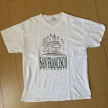 90s Hanes 샌프란시스코 티셔츠 구제 의류