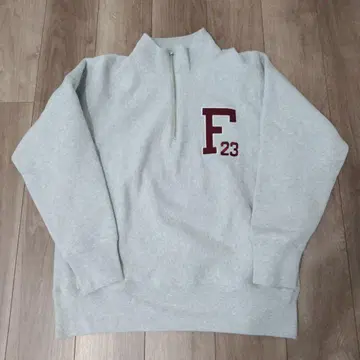 Champion Reverse Weave 하프 지퍼 맨투맨