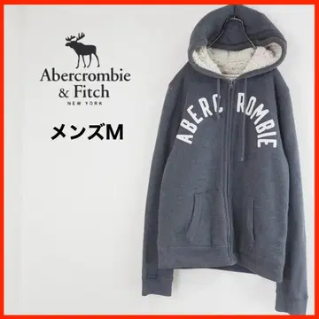 A4235 Abercrombie & Fitch 후드티 M 다크 그레이