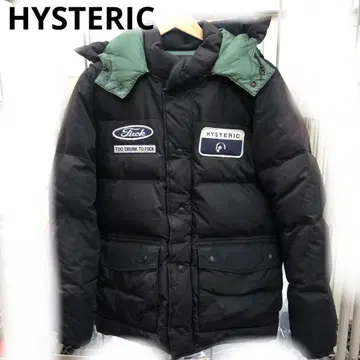 HYSTERIC 패치 다운 자켓