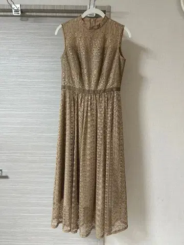 Aimer 크로셰풍 레이스 파티 드레스